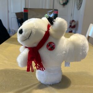 Coke-Cola polar bear plush animation